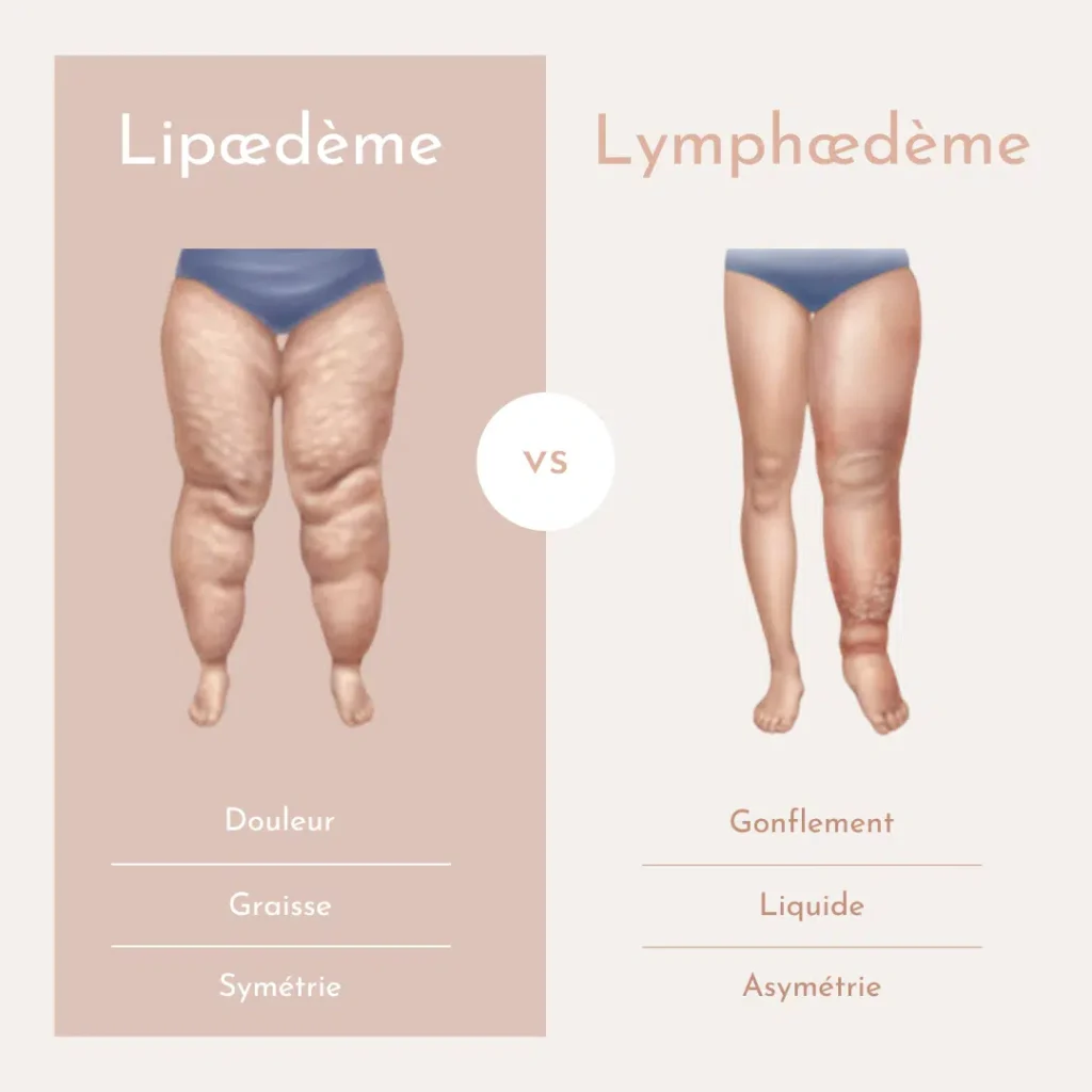 Lymphoedeme-vs-Lipoedeme