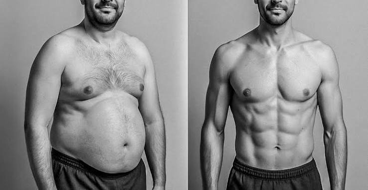 macho makeover vs graisse viscerale